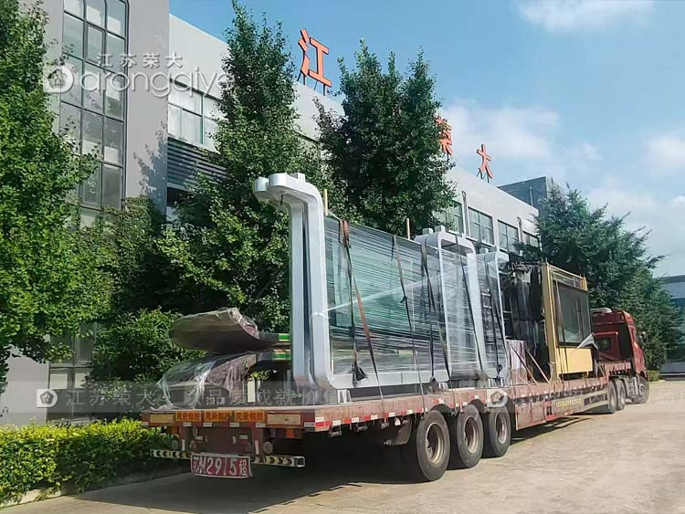 河北公交车站候车亭发货第二批次顺利启程